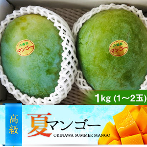 沖縄県産キーツマンゴー1～2玉(約1kg);
